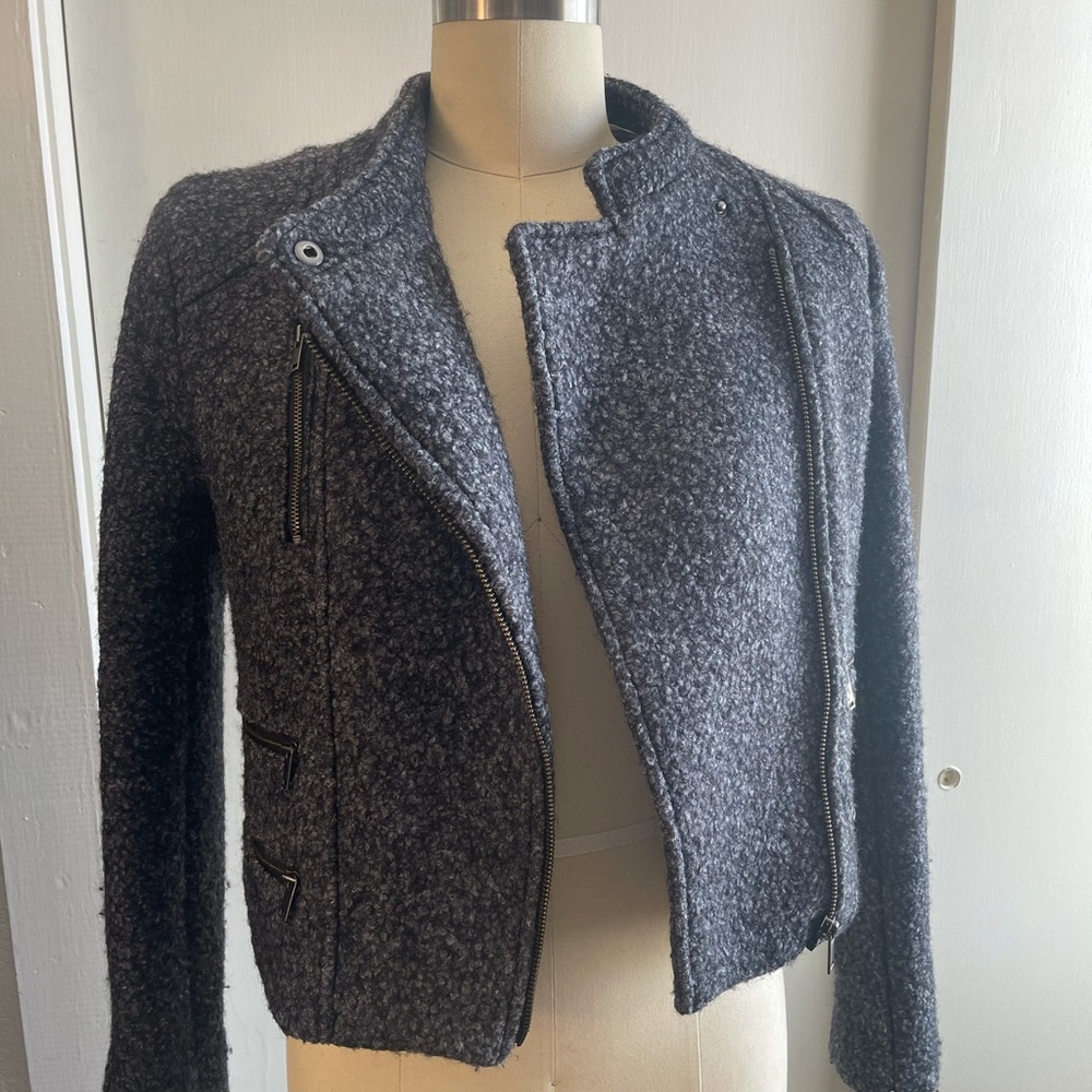 Banana Republic Petite Moto Jacket